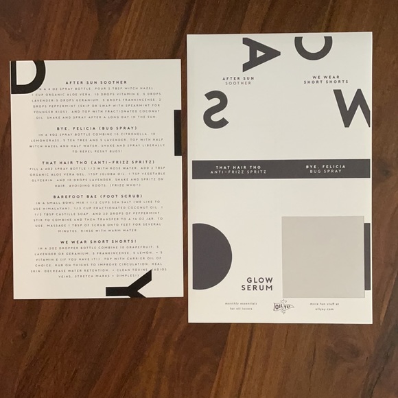 Essential Oil DIY Recipes & Labels - Picture 5 of 6